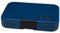 yumbox Tapas XL Lunch Box, 5 Compartment Bento Box for Adults and Teenagers, Divided Lunch Box, Leak-Proof Separate Compartments (Monte Carlo Blue (Jungle Tray))