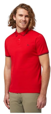 HARMONT & BLAINE POLO MANICHE CORTE UOMO ROSSO
