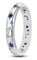 GoPaw Silber Frauen Ringe Mond Stern, S925 Mond Stern Ringe Damen Silber Ring, Cubic Zirkonia BFF Ring Monds und Sterns Statement Rings für Frauen Größe 49-59mm (Silber-Ring, 9)