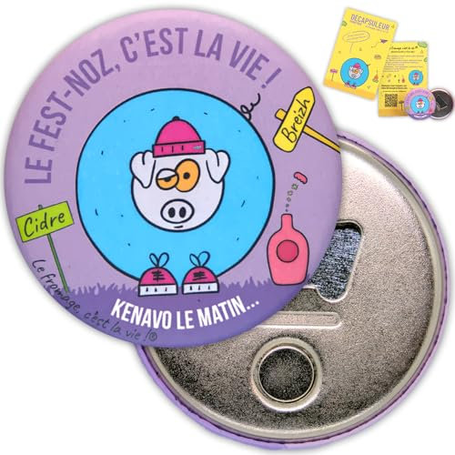 Décapsuleur magnétique réfrigérateur ouvre bouteille bière aimanté pour frigo cochon humour