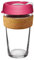 KeepCup Ace Range - Reusable Coffee Cup Tempered Glass and Recovered Tennis Ball Cork Band, Large 16oz/454ml - Match
