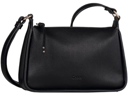 Gabor bags Caissy Damen Umhängetasche Crossbody Bag Klein Schwarz