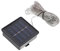 BESPORTBLE Solar Umbrella Light String Waterproof Outdoor Garden Parasol Lights White Led 10m Solar Patio Umbrella Light Strip for Garden Bar Hotel Room