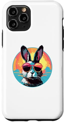 Cool Bunny mit Sonnenbrille Sunset Vibes Hülle für iPhone 11 Pro