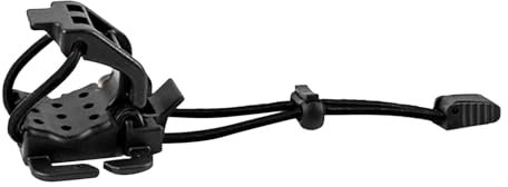 Vielseitiger Clip für Outdoor-Ausrüstung, Haken zum Befestigen von Wanderstöcken, Rucksack-Kleiderbügel für Campingausrüstung, Haken für Rucksackausrüstung, Stock, Taschenclip, Schwarz , Se référer au
