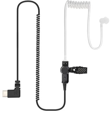 Hoornie - Listen Only Headset con Acoustic Eartube y USB-C Conector