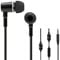 FC12 Stereo-Musik-Headset, Luftschlauch, 3,5 Mm, Anti-Strahlung, Kopfhörer, In-Ear-Kopfhörer, Strahlungsfrei, Rauschunterdrückung, Leitungssteuerung mit Mikrofon, Schwarz für