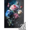 Puzzle für Erwachsene mit 1000 Teilen, Thanksgiving, Blumen, Rosen, Holzpuzzle, Erwachsenen-Puzzle, Lernspiele für zu Hause, DIY-Spielzeug, 1000 Teile (75 x 50 cm)