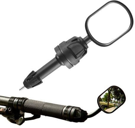 Rückspiegel für Fahrradlenker,Lenkerendenspiegel für Fahrräder, Seitenspiegel für Fahrrad mit 360-Grad-Einstellung, Rückspiegel für Retro-Fahrräder