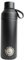 Pioneer Ocean Bottle 500ml - Sun Orange, 500ml, BPA-Free Material, Recycled Thermos, Dual Opening (Black)