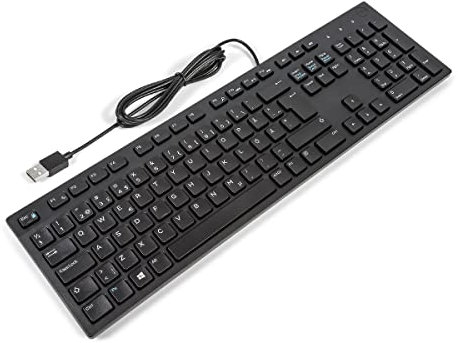 Dell KB216 SWEDISH/FINNISH Slim Office Multimedia Keyboard BLACK
