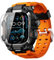 ULTIMAL Correa compatible con Apple Watch Ultra 2/1 de 49 mm, cubierta antigolpes de grado militar mejorada a prueba de golpes, funda resistente con correa para iWatch Band Ultra 2/1 para hombre (49