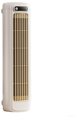 Portable Air Conditioner Fan with 2000mAh Battery, Whisper Quiet and Adjustable Speeds for Efficient Cooling (White)