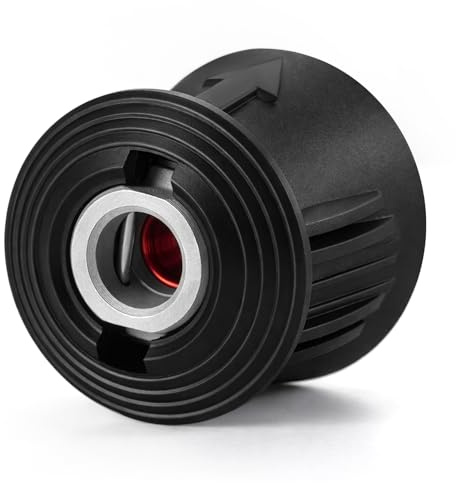YUET High Pressure Washer Quick-Fitting Pipe Coupling Union A M22 14MM Hose Adaptor Connector Adapter Upgraded Metal Core for Black & Decker/LAVOR Washer LAVOR/Black & Decker