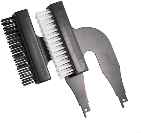 Gdfnmogo Electric Brush Set for Reciprocating Saw 2 Cleaning Device with Nylon Plus Wire Steel Stainless Bristles Heavyduty Heads for Attachment