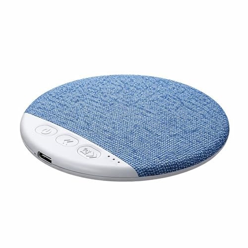 Pillow Speaker for Sleeping - Bluetooth Flat Pillow Speaker for Sleeping, Stable Bluetooth 5.4 & Durable Design, Soothing White Noise & Hi-Fi Sound, Smart Sleep Timer & Long Battery Life (1PCS)