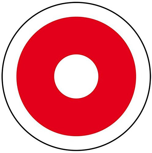 LEMAX® Feuerwehrzeichen Brandmelder, Kunststoff, Ø 65mm