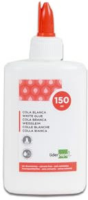 PEGAMENTO COLA BLANCA LAVABLE LIDERPAPEL 150 ML