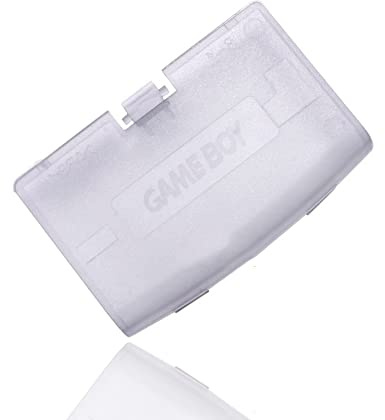 Clear Purple Battery Cover Case Back Door Part for Nintendo Gameboy Advance GBA