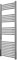 Greened House Chrome Curved Heated Towel Rail 500mm Wide x 1400mkm High Central Heating Towel Radiator