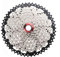 BOLANY 8-9-10-11-12 Geschwindigkeitskassette 11-32T 11-36T 11-40T 11-42T 11-46T 11-50T 11-52T Wide Ratio MTB-Fahrradteil Freilauf Ritzel mit Umwerferverlängerung (9 Geschwindigkeit 11-50T)