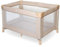 My Babiie Travel Cot - Lightweight, From Birth to 15kg, Easy Fold & Compact, Travel Bag, 120cm x 60cm Padded Mattress - Blush