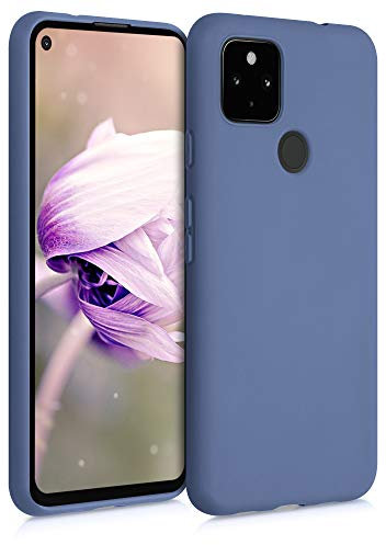kwmobile Custodia Compatibile con Google Pixel 4a 5G Cover - Back Case per Smartphone in Silicone TPU - Protezione Gommata - lilla