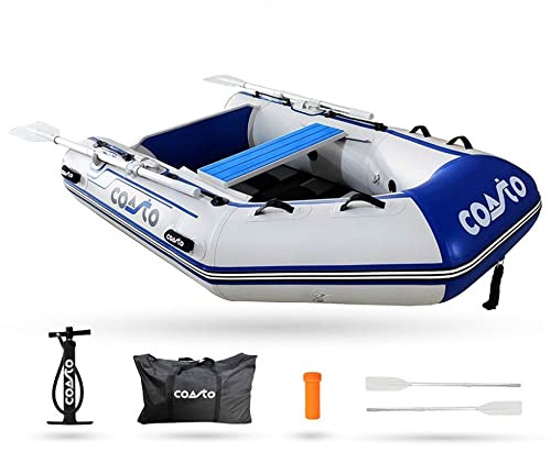 COASTO Schlauchboot mit Carbon Lattenboden, Dingi, Beiboot, Motorboot, Ruderboot, 230cm