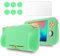 HEATFUN Custodia in silicone per Nintendo Switch lite, custodia protettiva per Nintendo Switch lite con pellicola proteggi schermo e 6 impugnature per pollice, motivo Animal Crossing, verde