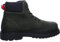 Tommy Hilfiger Stivali stringati da uomo, Verde militare, 42 EU