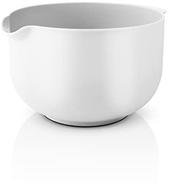 Eva Trio | Eva Rührschüssel 3,0 l |Die optimale Rührschüssel für vielfältige Situationen – 4 gängige Größen und EIN praktischer Multifunktions-Deckel (separat erhältlich) | White