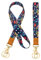 Schlüsselband,1 Stücke Neck Lanyard und Wrist Schlüsselanhänger Umhängeband Universal mit Metall Ring und Hohe Qualität Leder,Zweiseitiger Druck in Voller Farbe, Für Handy,Schlüssel (Chromatic)