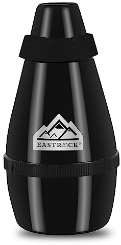 EASTROCK Trumpet Mute ABS Light Weight Mute Trumpet Accessories (BLACK)