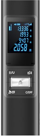 Misuratore di distanza laser S-40 Telemetro portatile 40M ± 2 mm Mini misuratore di distanza digitale ad alta precisione Dispositivo elettronico ricaricabile per la misurazione dello spazio