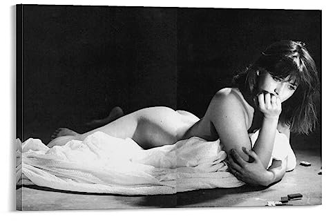 MEIYAN Poster mit französischen Filmregisseuren Sophie Marceau, 9 Poster, Gemälde, Leinwand, Wandkunst, Wohnzimmer, Poster, Gemälde, 20 x 30 cm
