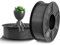 TECBEARS PETG Filament 1.75 mm Grau 2 kg, Stärker Zähigkeit PETG 3D Drucker Filament, 2 Spulen, 1kg pro Spule, Maßgenauigkeit +/- 0,02 mm, Kompatibel mit FDM Drucker