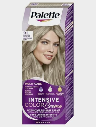 Palette tinte para el cabello 9-1 ultra claro rubio