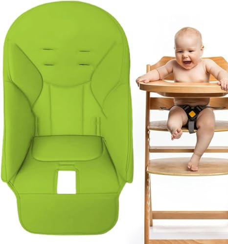 Hochstuhlbezüge für Baby, Hochstuhlkissen, PU-Leder, weich, bequem, leicht und atmungsaktiv, Esszimmerstuhl-Sitzersatz-Einsatzkissen für Peg-Perego, Tatamia