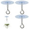 Command Hooks Heavy Duty 3 PCS Ceiling Hooks Adhesive Ceiling Hooks Stick on Ceiling Hooks Ceiling Hooks for Hanging Plants for Bird Feeders Lanterns Wind Chimes Flower Pots Outdoor Decoration Hooks