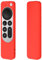 Cover in silicone per telecomando Apple TV Siri Remote – Custodia in silicone per telecomando Apple TV 4K / HD Siri (2a generazione/3a generazione), rosso