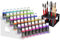 UpChoNice 6-Layer Clear Paint Organizer & Brush Holder, Snap-On Design Miniature Multi-Layer Storage Rack for Model Paints, Alcohol Inks, Nail Polish & Craft Supplies, Easy Assembly