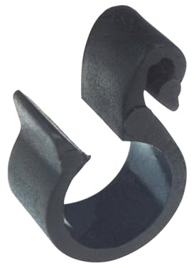 SAB Gancio di Sostegno per Tubi Acqua ø 16 50 Pezzi, Accessorio per Impianti di Irrigazione a Goccia da Giardino, Balcone e Orto