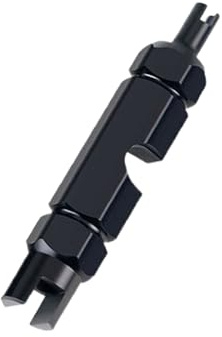 TQUXNGA Hochfester Fahrrad-Ventilschlüssel für effiziente Reifenventile, Demontage, handlich für professionelle Mechaniker, kompakte Fahrräder, Ventile, Schraubenschlüssel