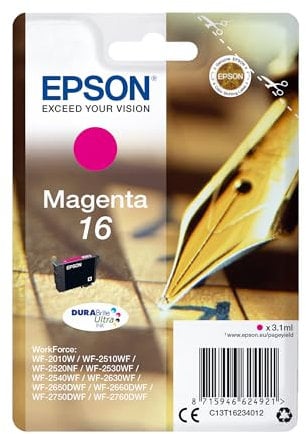 Epson 235M299 Original 16 Tinte Füller (WF-2630WF, WF-2650DWF, WF-2660DWF, WF-2750DWF, WF-2760DWF), magenta