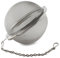 Café Ole MB-016/C Loose Tea Leaf Strainer Infuser, Stainless Steel, Silver, 1.6 Diameter