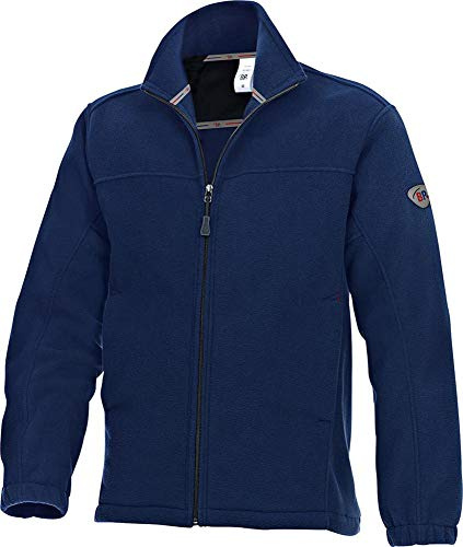 BP 1872-646-110-3XL Fleece-Jacke, Stehkragen- und Arm-Hebesystem, 270,00 g/m² 100% Polyester, Nachtblau, 3XL