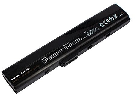 PowerSmart® 11.10 V 4400 mAh Li-ion batteria a 6 Celle per ASUS X52DE, X52DR X52DY, X52 F, X52J, X52JB, X52JC, X52JE, X52Jg, X52JK, X52JR, X52JT, X52JU X52JV X52 N, X52Sg, 70 nxm1b2200z, 90-NYX1B1000Y, A31-K42, A32-K42, A32-K52, A41-K52, A42-K52, K52L681