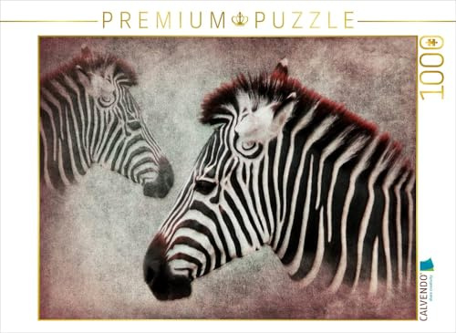 CALVENDO Puzzle Zebra | 1000 Teile Lege-Größe 64 x 48 cm Foto-Puzzle für glückliche Stunden