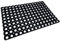 OSE - Caillebotis Exterieur - Caillebotis Caoutchouc, 60 x 40 cm, Noir - Paillasson Caoutchouc, Anti-Boue, Anti-dérapants - Robuste, Résistant Intempéries - Nettoyage Facile - 40 x 60 - Noir