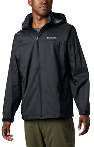 Columbia Herren Glennaker Lake Regenjacke Shell-Jacke, Schwarz, 2X Tall